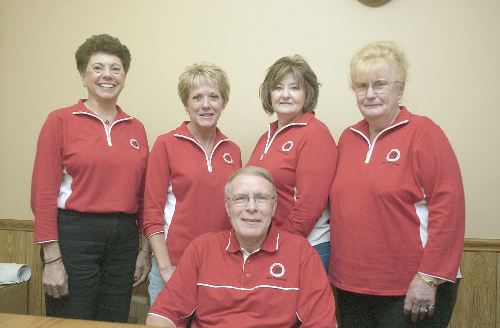 photo of Linda Patacca, Kathy Lawver, Nancy Glenn, Dina Toland & Charlie Graham